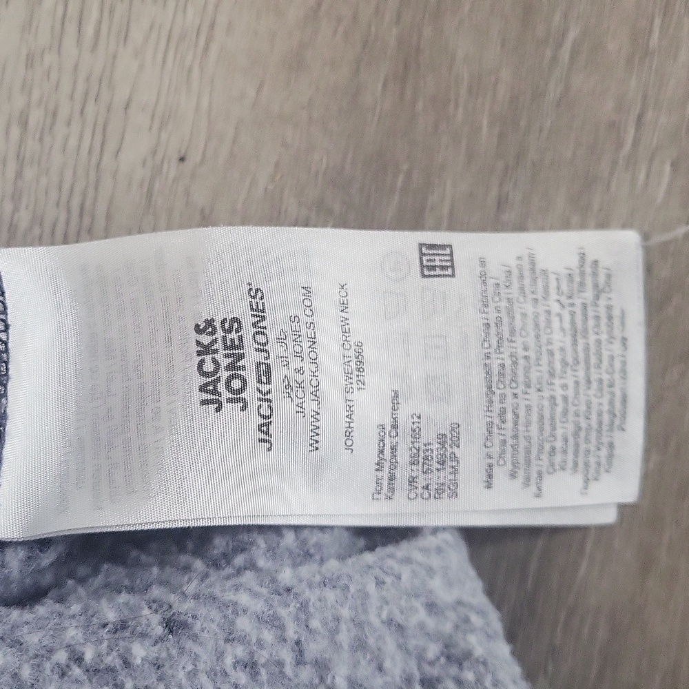 Jack Jones l Crew Neck l Blue l Mens l Pull Over l Small - Picture 8 of 8